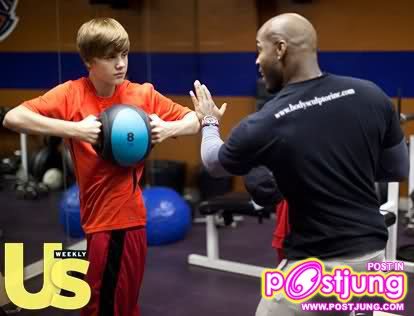 Justin fitness exercise.
