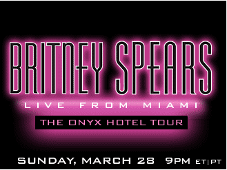Britney Spears The Onyx Hotel Tour