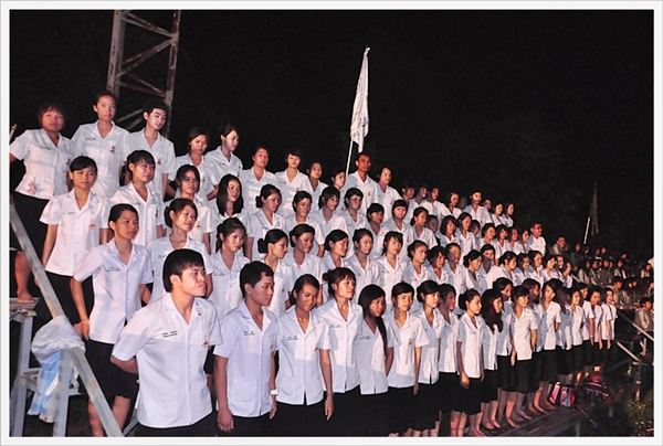 กิจกรรมประชุมเชียร์กลาง มมส