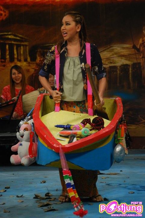 มาดู Costume ส้มเช่ง ชะชะช่า  ในชิงร้อยชิงล้าน