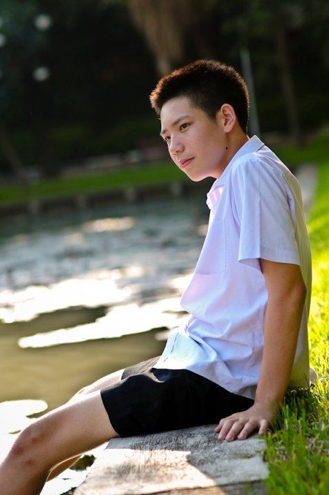นักเรียนชาย น่าสะเบ๊วว