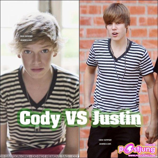 justin bieber and cody simpson like who