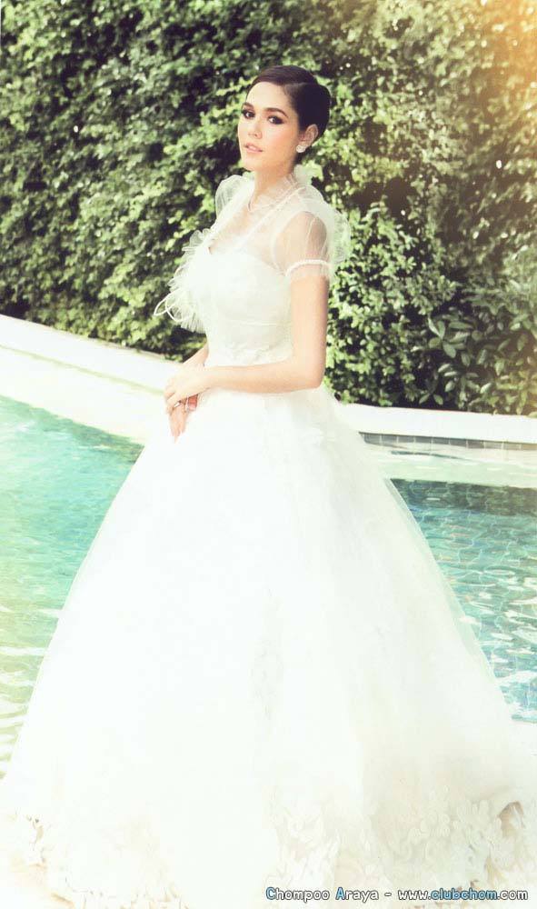 ชมพู่ อารยา ขึ้นปก BRIDE Magazine สวยราวกับเจ้าหญิงเลย