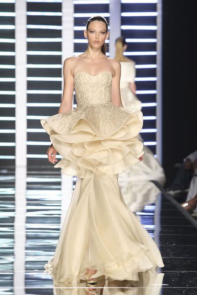 Georgina Stojiljkovic for Fausto Sarli Haute Couture Fall Winter 2010