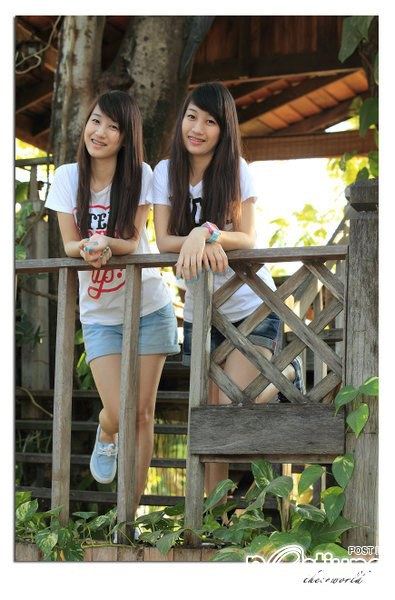มิ้นท์ - มิว คู่แฝดน่ารัก จาก ม.ขอนแก่น