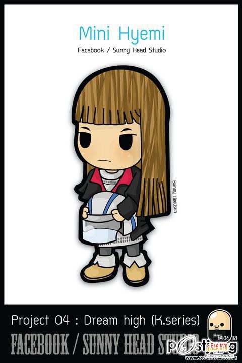 ตัวการ์ตูน เรื่อง dream high