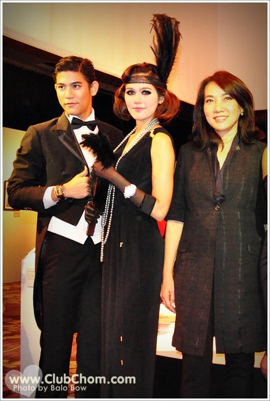 ชมพู่ อารยา และ พอร์ช ศรัณย์ ในงานเปิดตัวนาฬิกา Central International Watch Fair 2011