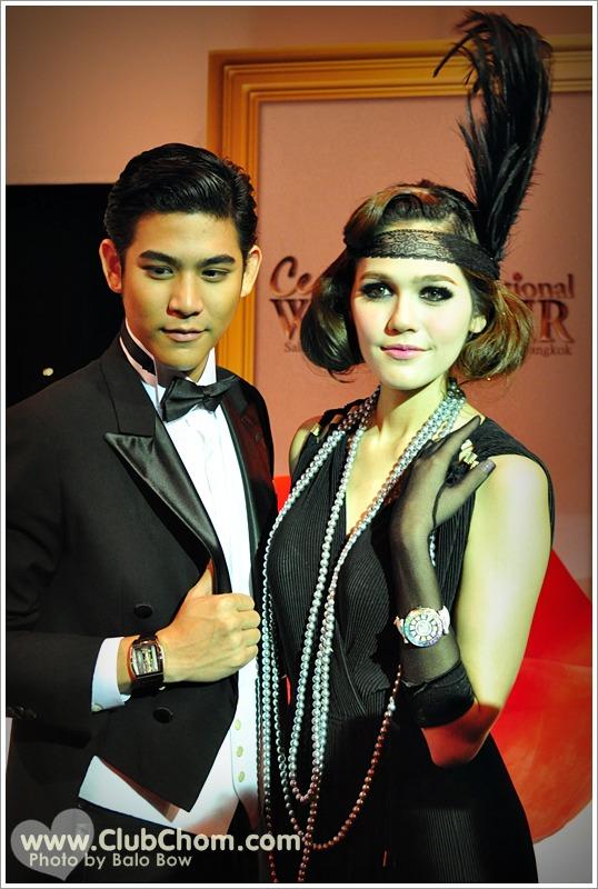 ชมพู่ อารยา และ พอร์ช ศรัณย์ ในงานเปิดตัวนาฬิกา Central International Watch Fair 2011