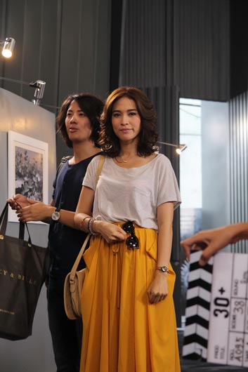 พลอย ประกบ เป้ ในภาพยนตร์"สามสิบบวก"