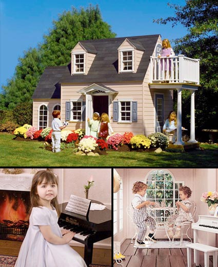 บ้านของเล่นยุคใหม่ หรูหรา อลังการไม่แพ้บ้านจริง