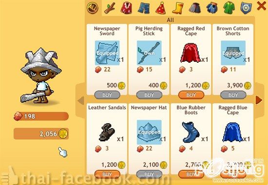 maplestory adventures  ใน facebook