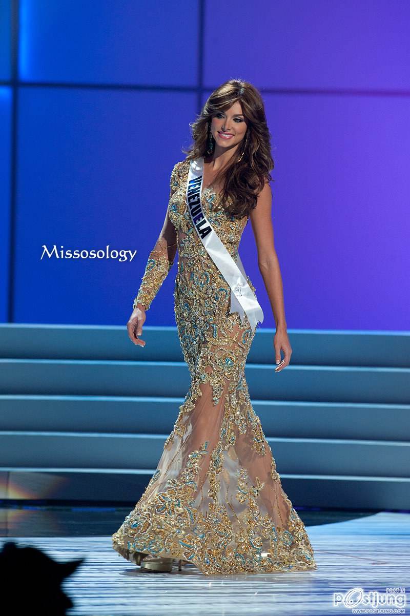 THE BEST MISS UNIVERSE 2011 EVENING GOWNING