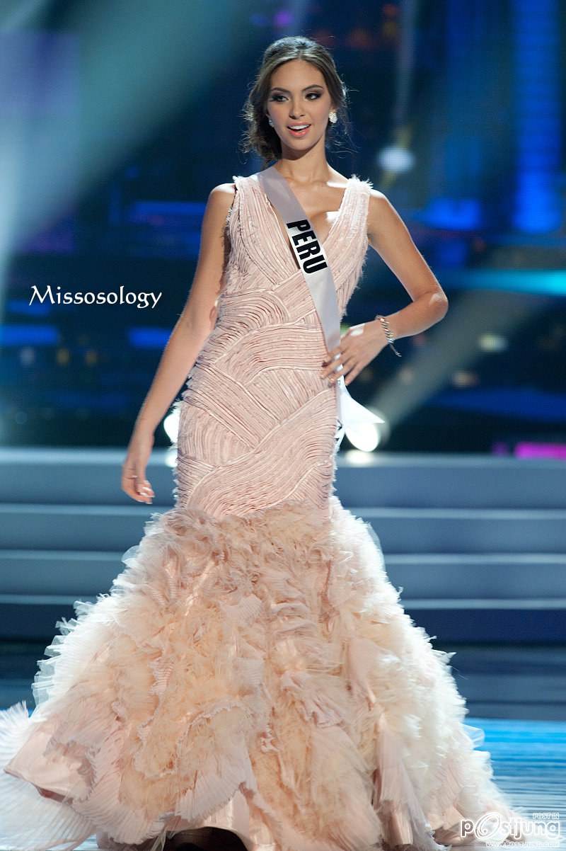 THE BEST MISS UNIVERSE 2011 EVENING GOWNING