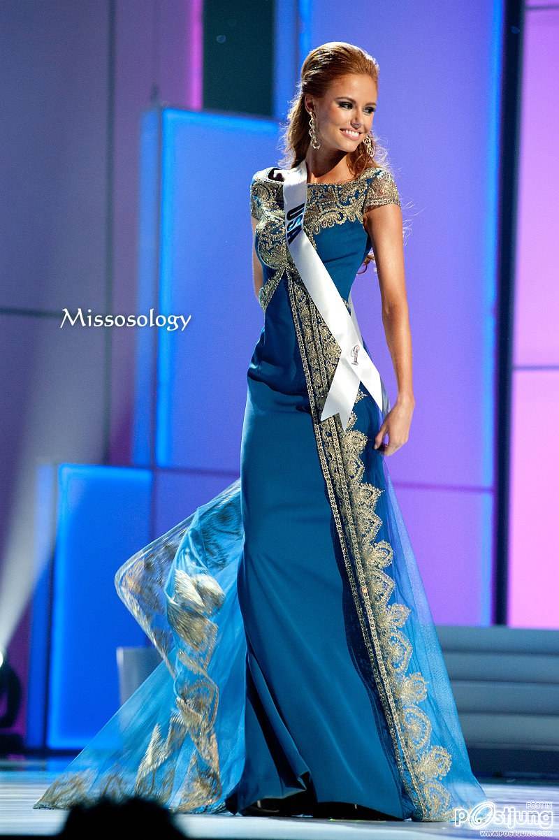 THE BEST MISS UNIVERSE 2011 EVENING GOWNING