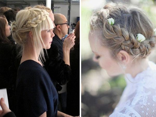 เป็นเจ้าสาวสวยหวาน ด้วยผมเปียงาม ๆ