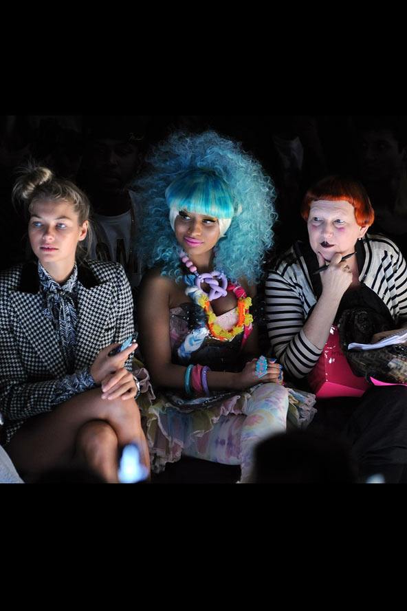 Celebrities At Fashion Week