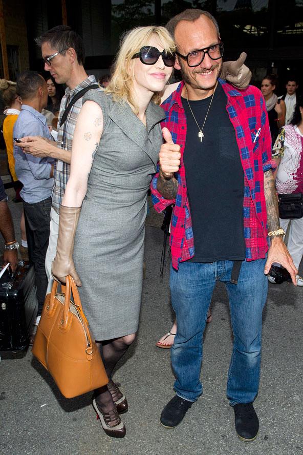 Celebrities At Fashion Week