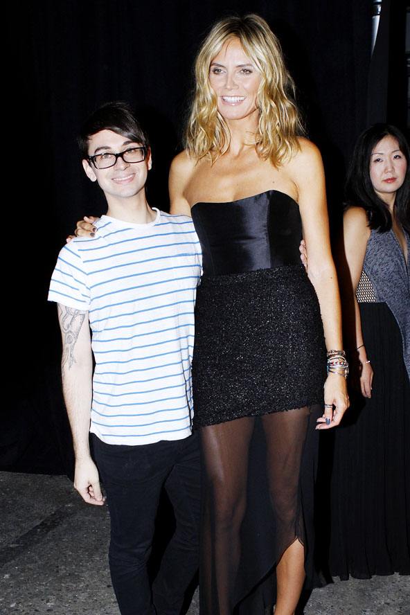 Celebrities At Fashion Week