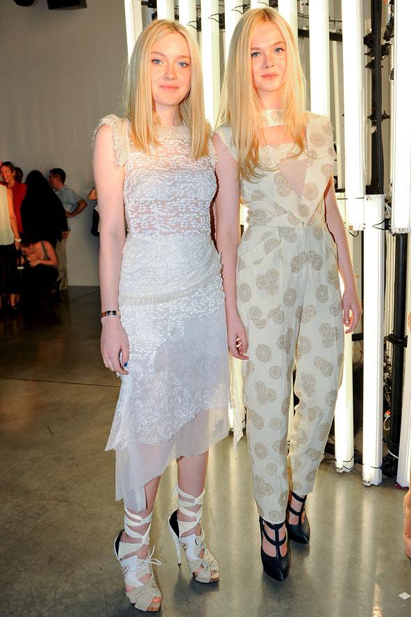 Celebrities At Fashion Week