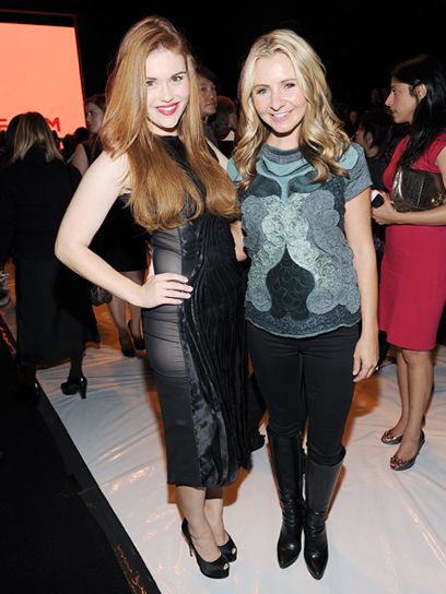 Celebrities at Spring 2012 New York Fashion Week