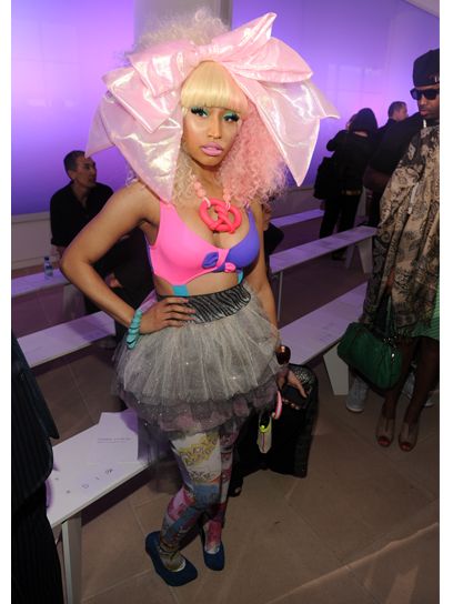 Celebrities at Spring 2012 New York Fashion Week