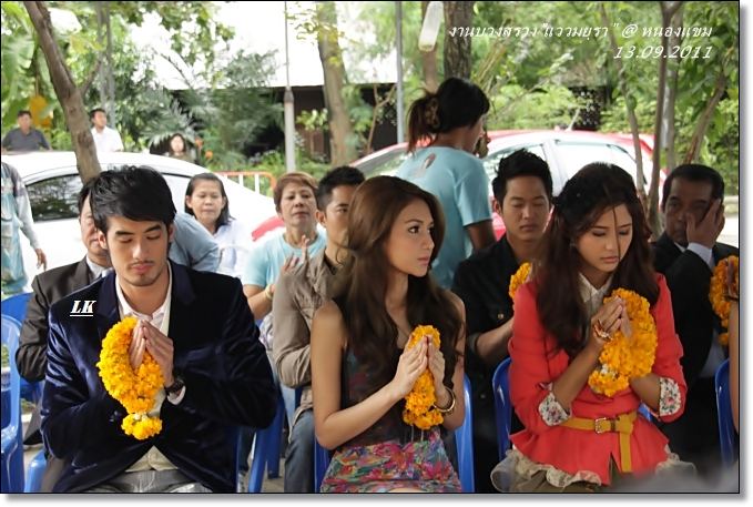 ภาพบรรยากาศงานบวงสรวงละคร"แววมยุรา"