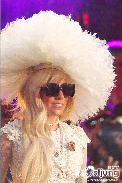 Lady Gaga at the MTV Studios in NYC