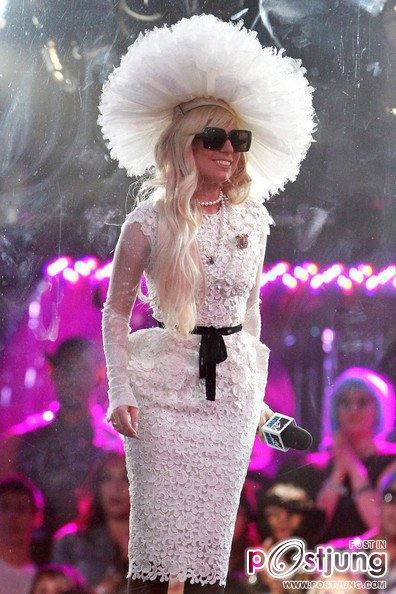 Lady Gaga at the MTV Studios in NYC