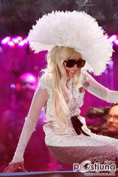 Lady Gaga at the MTV Studios in NYC