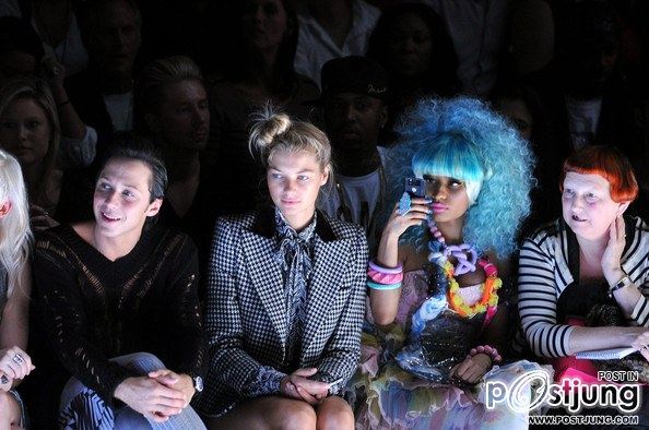 Nicki Minaj AT Spring 2012 Mercedes-Benz Fashion Week