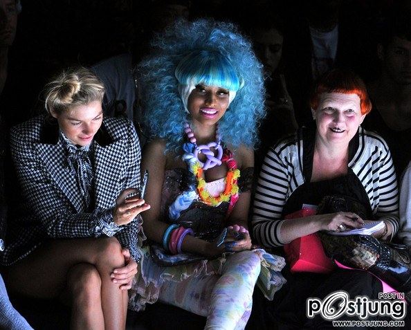 Nicki Minaj AT Spring 2012 Mercedes-Benz Fashion Week