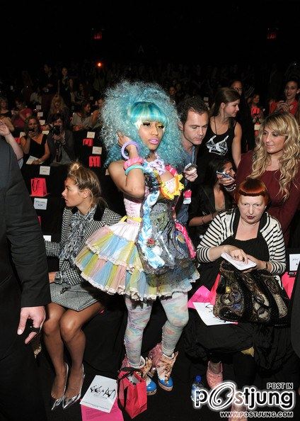 Nicki Minaj AT Spring 2012 Mercedes-Benz Fashion Week