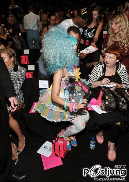 Nicki Minaj AT Spring 2012 Mercedes-Benz Fashion Week