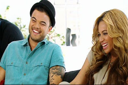 Beyonce ไปเยี่ยม X Factor Australia 2011 คร่าาาา