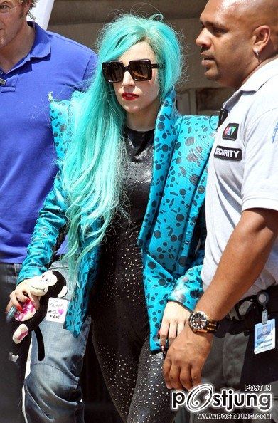 Lady Gaga Rehearses for the MuchMusic Video Awards