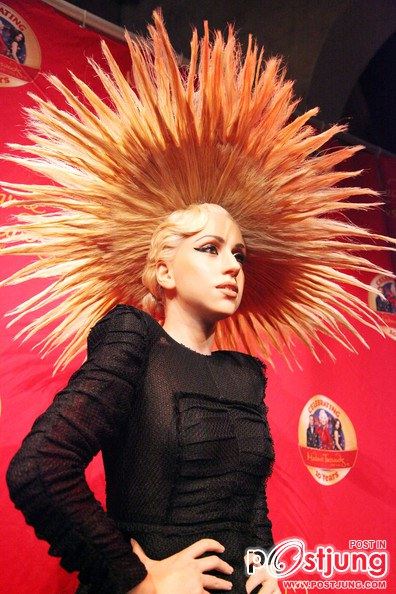 Lady Gaga Wax Figure Unveiling At Madame Tussauds