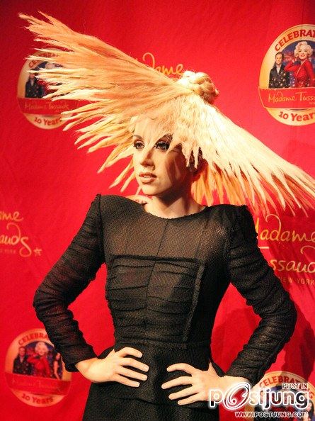Lady Gaga Wax Figure Unveiling At Madame Tussauds