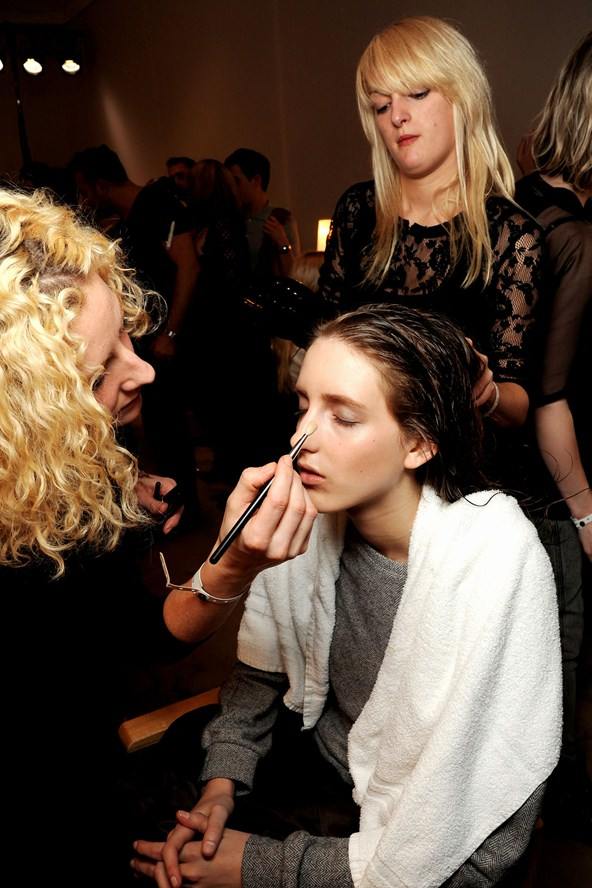 Burberry Prorsum Autumn/Winter 2011-12 London Backstage
