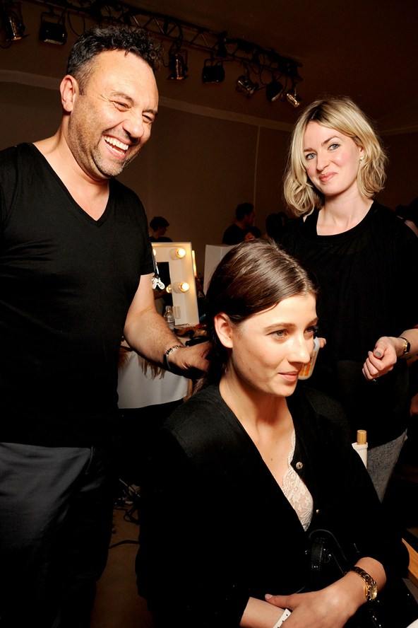 Burberry Prorsum Autumn/Winter 2011-12 London Backstage