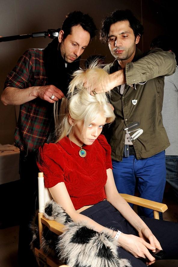 Burberry Prorsum Autumn/Winter 2011-12 London Backstage
