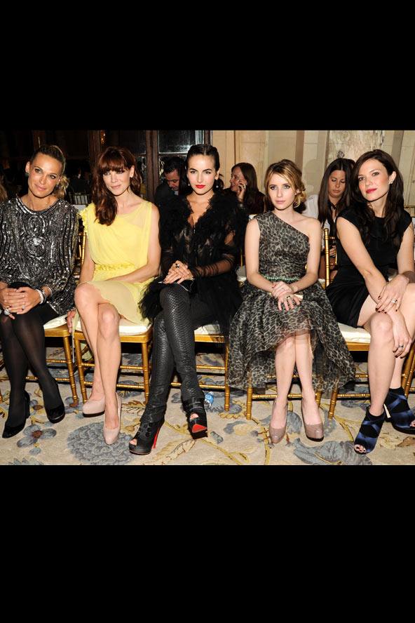 Celebrities At Fashion Week 02