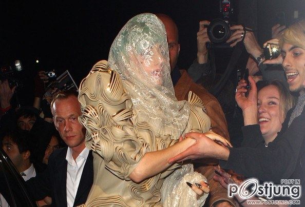 Lady Gaga Fans Gather Outside Sydney Club