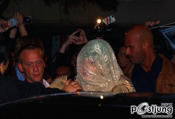 Lady Gaga Fans Gather Outside Sydney Club