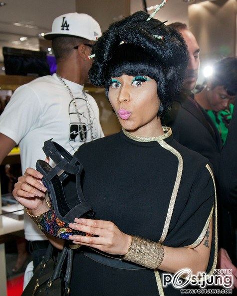 Nicki Minaj - Giuseppe Zanotti Design Fashion's Night Out