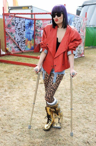 Jessie J ที่งาน V Festival พร้อมลุคใหม่สุดเปรี้ยว!