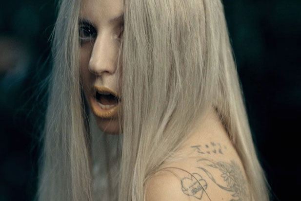 Lady Gaga in You and I....