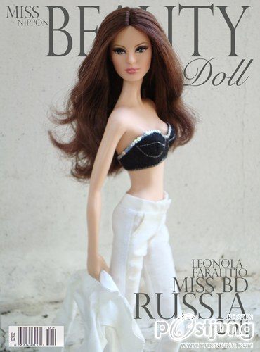 TOP15 MISS BEAUTY DOLL 2011 FASHION COVER