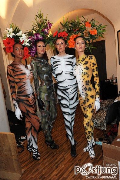 Philipp Plein Urban Jungle - Backstage - Milan Fashion Week 2011