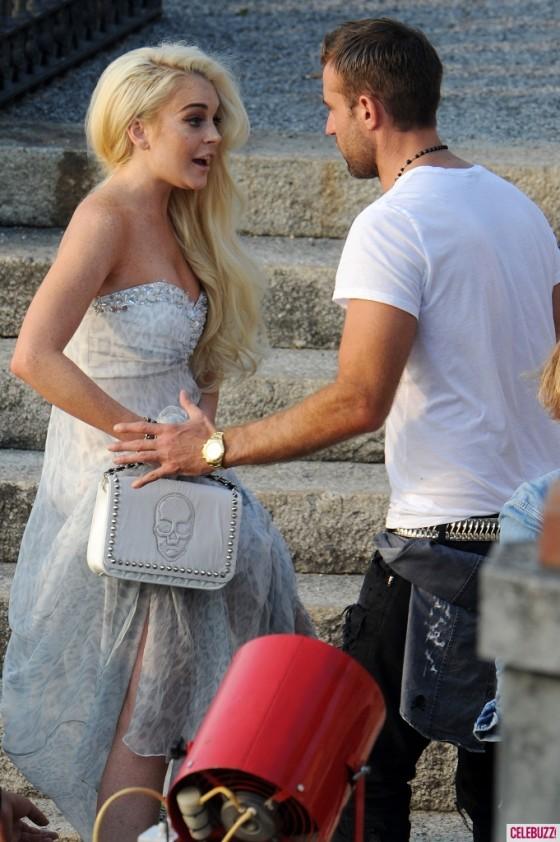 Lindsay Lohan กับการเป็นนางแบบหน้าใหม่ให้แบรนด์ Philipp Plein!!