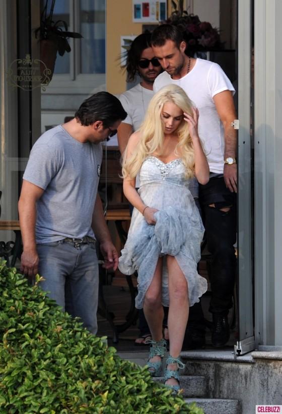 Lindsay Lohan กับการเป็นนางแบบหน้าใหม่ให้แบรนด์ Philipp Plein!!